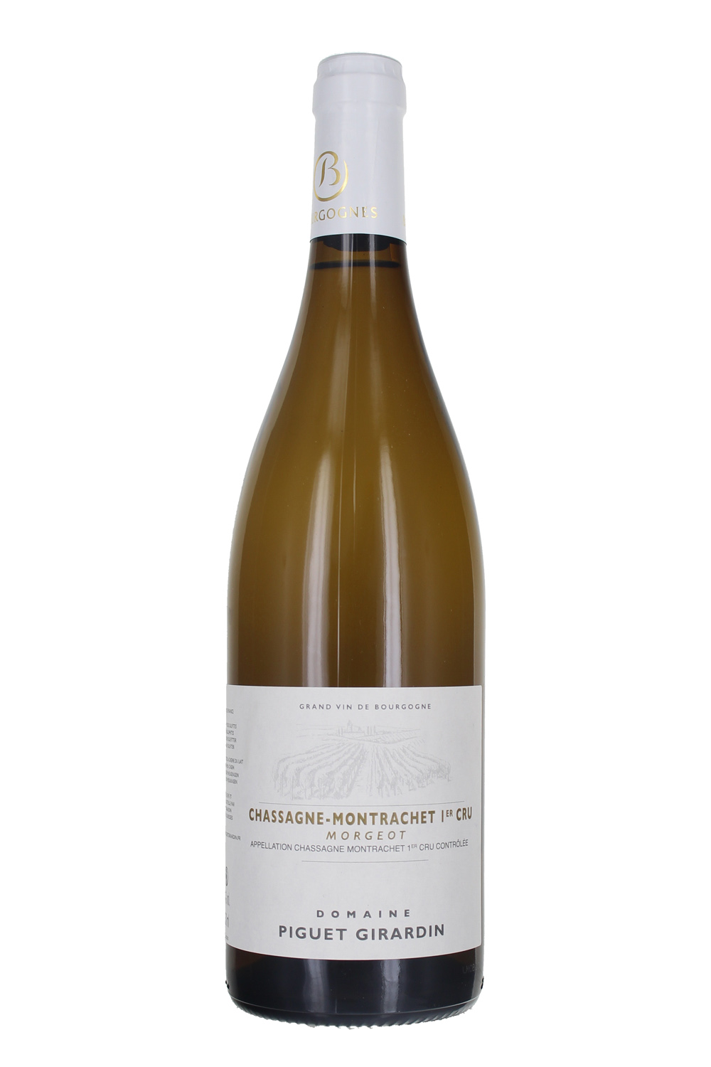 Chassagne Montrachet Blanc Er Cru Morgeot Domaine Piguet