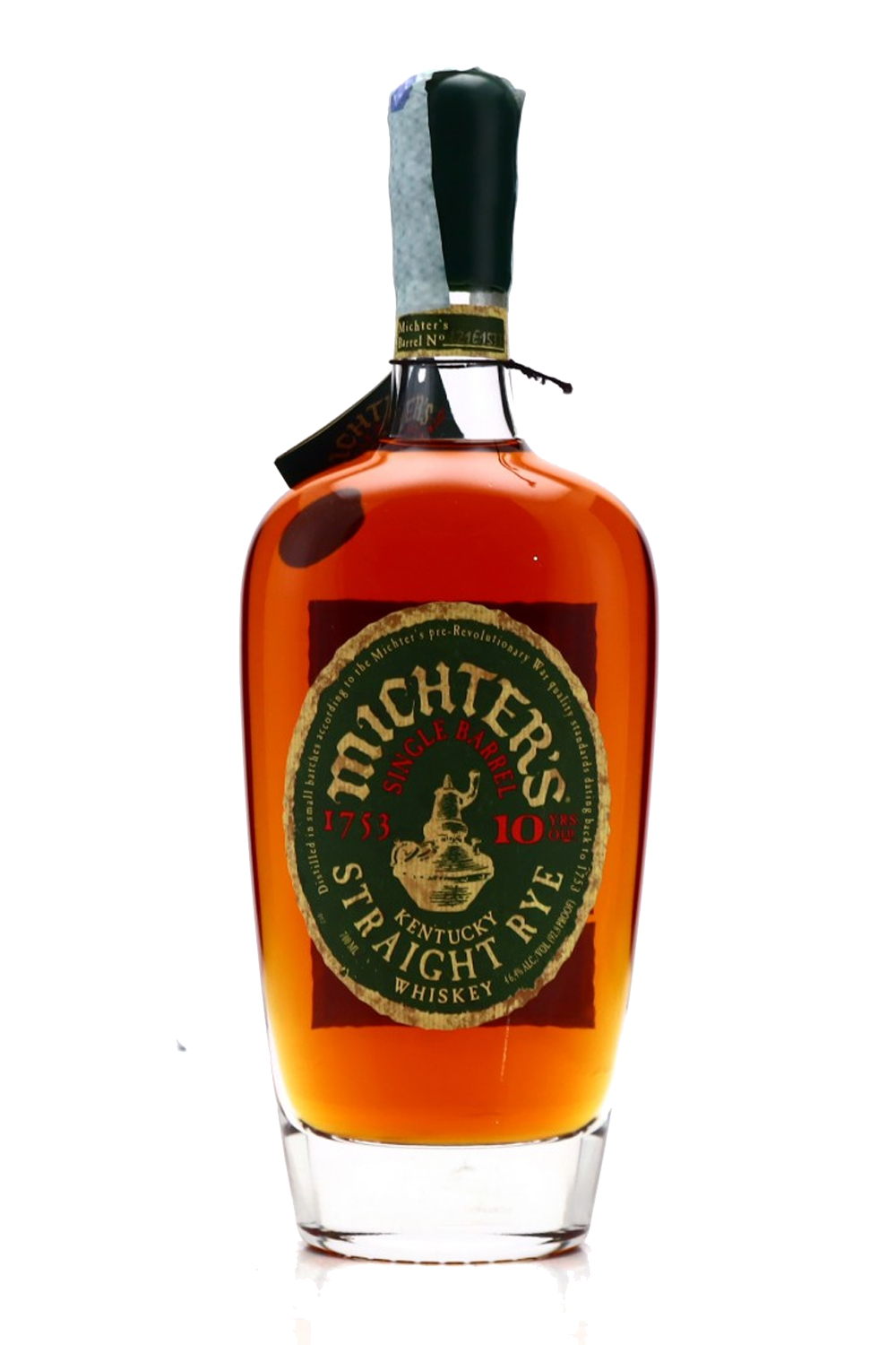 Michter's 10 Year Old Rye 2021 Release, 46.4% ABV (70CL) - Jeroboams