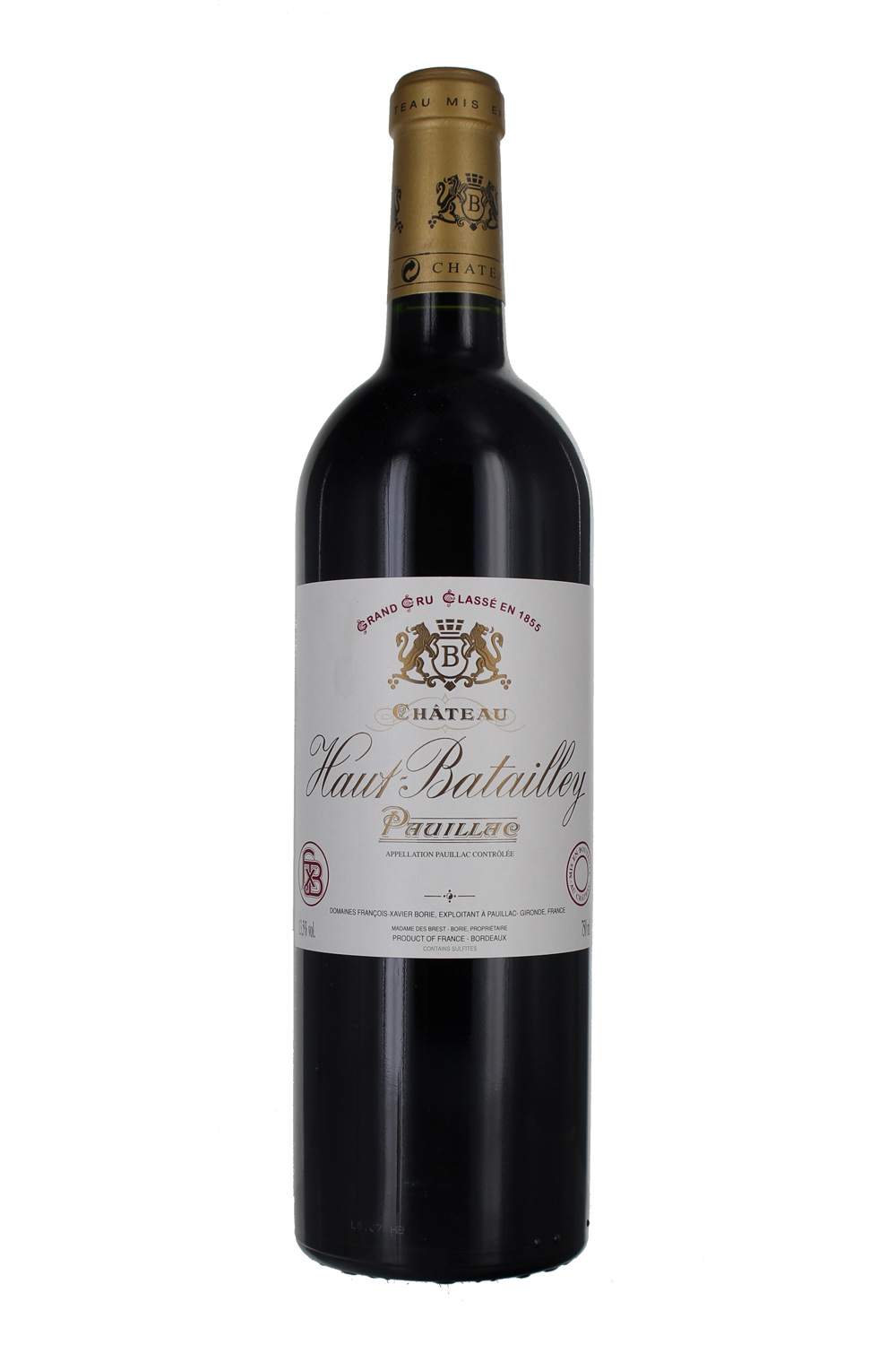 2016 Chateau Haut Batailley, 5th Growth Pauillac (12 x Bottle) - Jeroboams