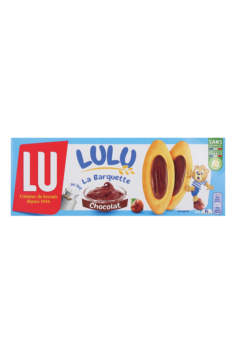 Lu, Lulu, La Barquette, Chocolate