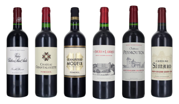 Mixed Lot (5 BT, 1 MAG), Red Bordeaux, Left Bank Assortment, Vine, Fine  Bordeaux, Classic Napa + More, 2021