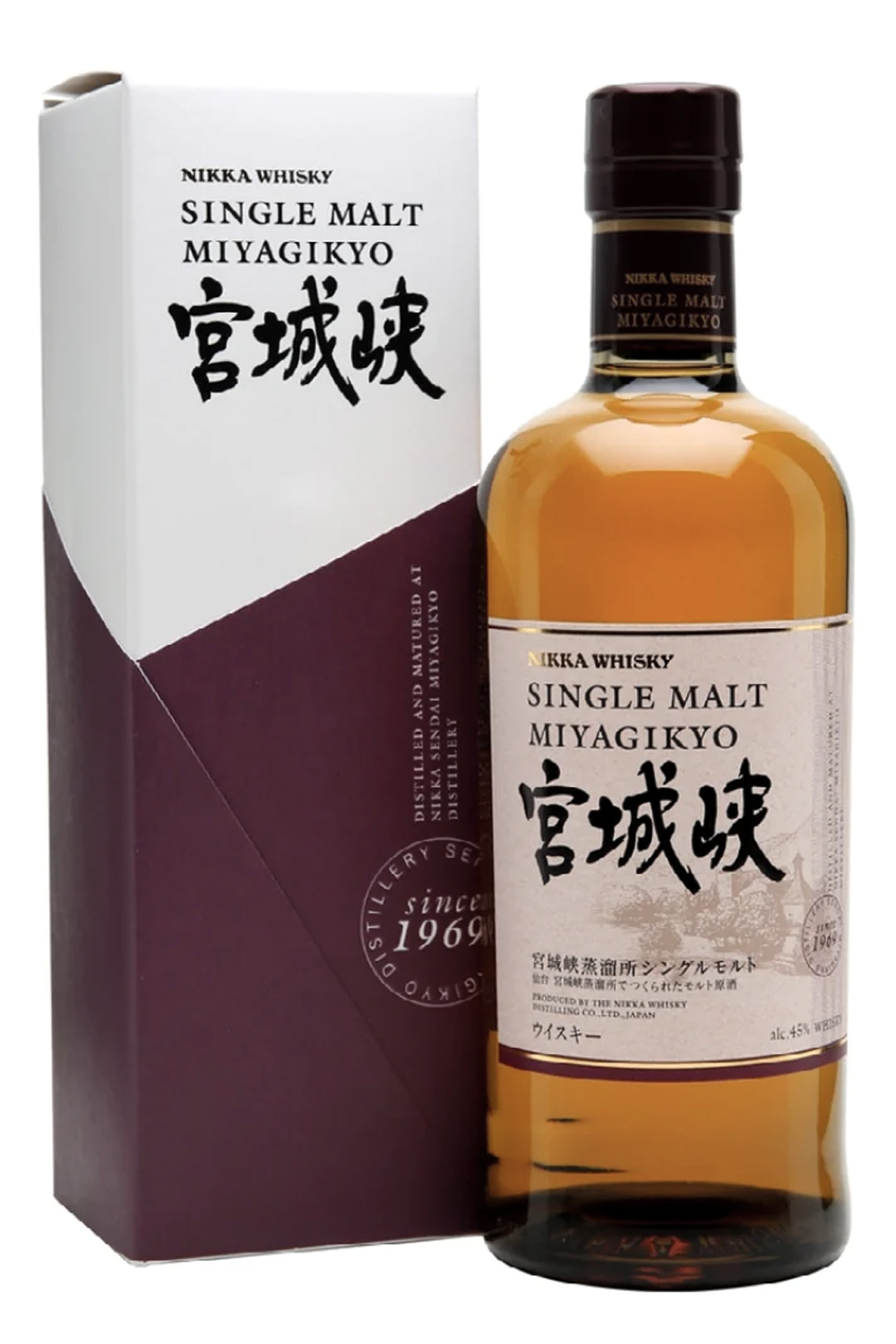Miyagikyo Japanese Single Malt Whisky (70CL)